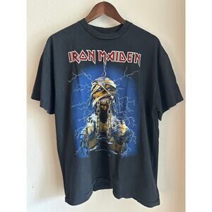 Iron Maiden "World Slavery Tour 1984-85" Vintage Reprint Single Stitch T-shirt